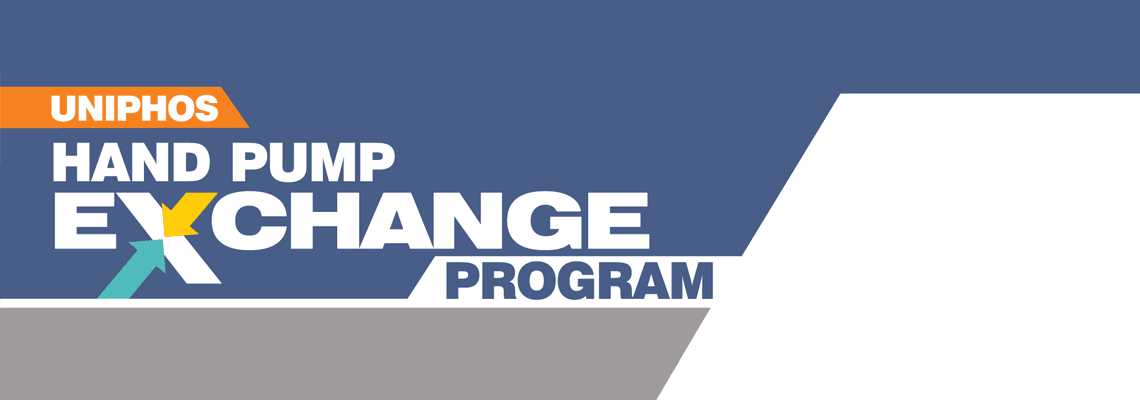 Uniphos Hand Pump Exchange